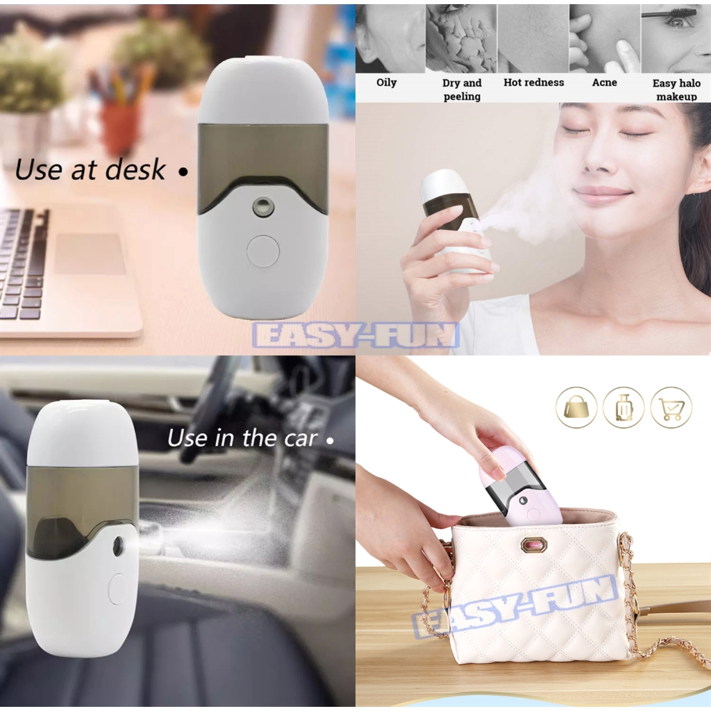 50ML !!!Máy Phun Sương Xông Hơi Mặt NaNo Mini Cầm Tay，Máy phun sương tạo ẩm mặt | BigBuy360 - bigbuy360.vn