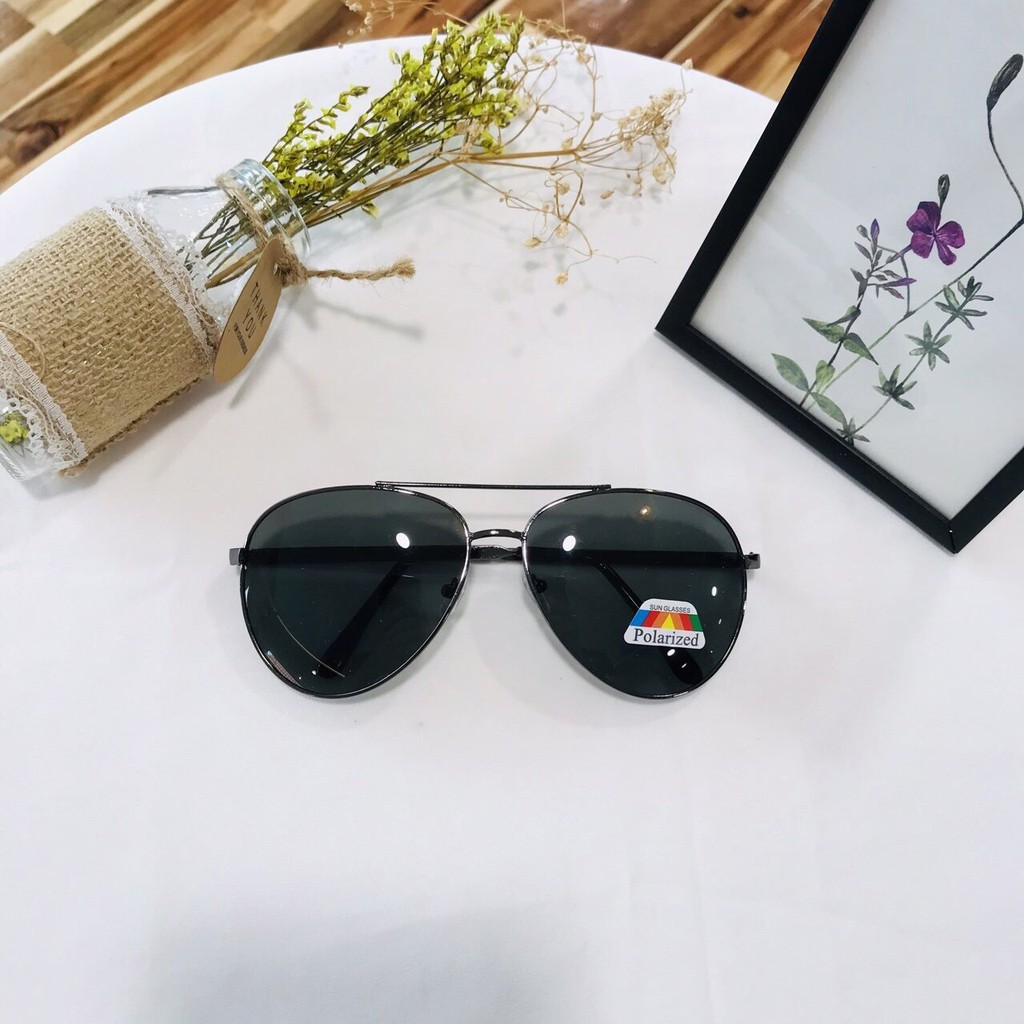 0036 Mắt Kính Nam Tròng Polarized Cực Xịn