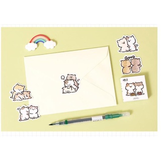 Bộ 45 Sticker Meo Meo đáng yêu E106