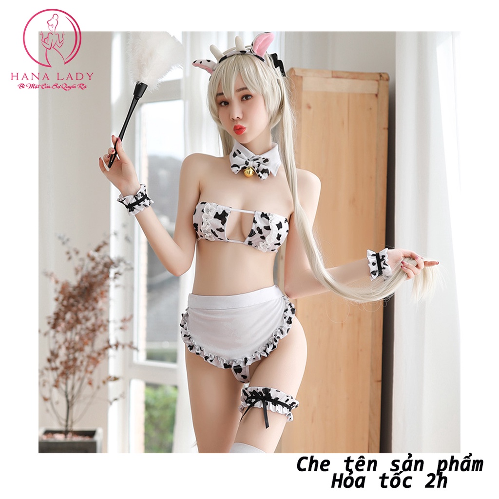 Đồ ngủ cosplay sexy bò sữa cao cấp C247