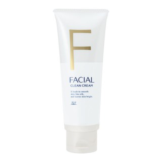 Sữa rữa mặt chứa thành phần silk protein dưỡng ẩm và làm sạch da Nhật Bản 727cosmetics Facial Clean Cream 100g