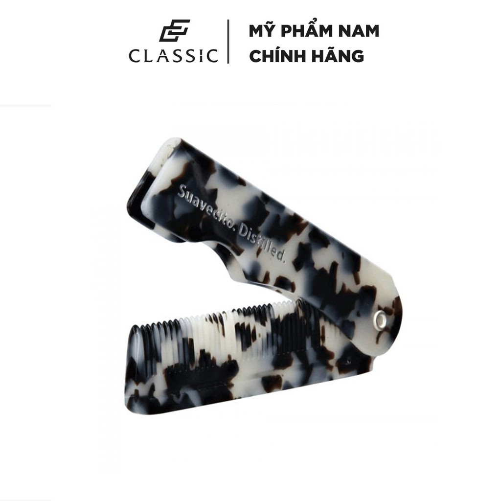 Lược Gấp Suavecito Black Ivory Penny Folding Comb