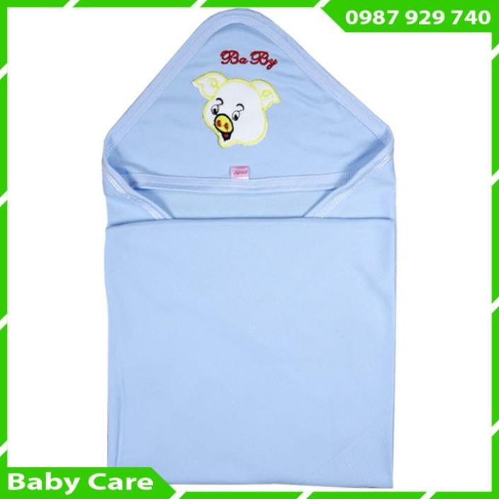 Chăn choàng, chăn ủ hè 100% cotton cho bé sơ sinh (HÀNG CHẤT LƯỢNG CAO) KIBA Fashion