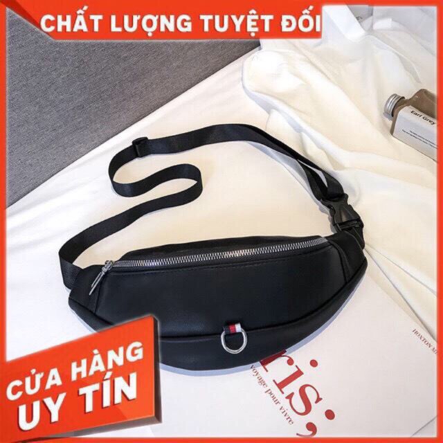 free ship ❤️ TÚI 2 KIỂU ĐEO MÀU ĐEN CÓ SẴN