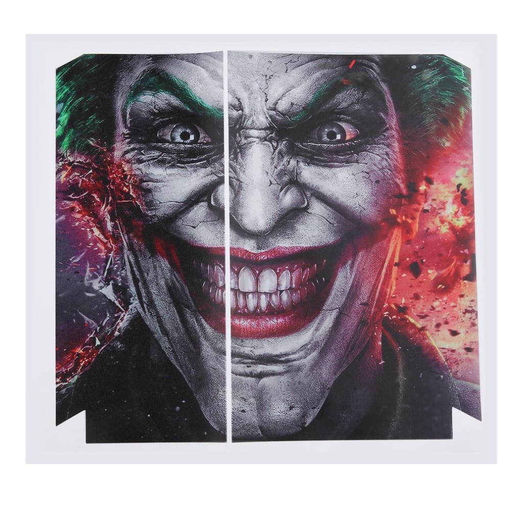 1 bộ Joker Vinly Skin Sticker Clown Gamepad Stickers cho Sony cho PS4 cho PlayStation 4 và 2 bộ điều khiển Skins Bán buôn