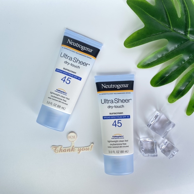 [New Arrival Hè 2021] Kem Chống Nắng Kiềm Dầu Kháng Nước Neutrogena Ultra Sheer Dry Touch SPF 45 | BigBuy360 - bigbuy360.vn