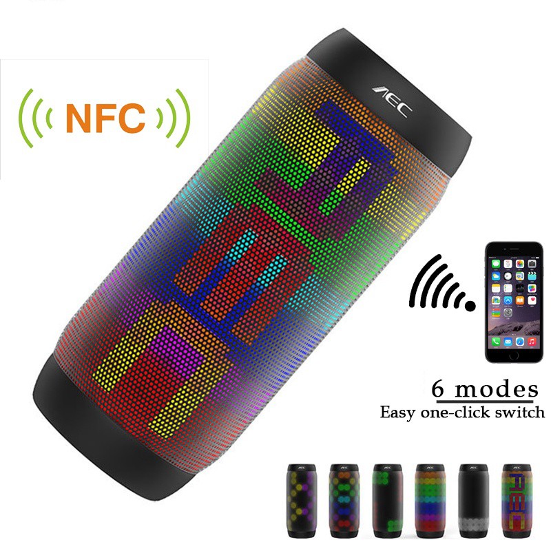 Loa bluetooth BQ-615 PRO chống thấm nước có đèn LED độc đáo