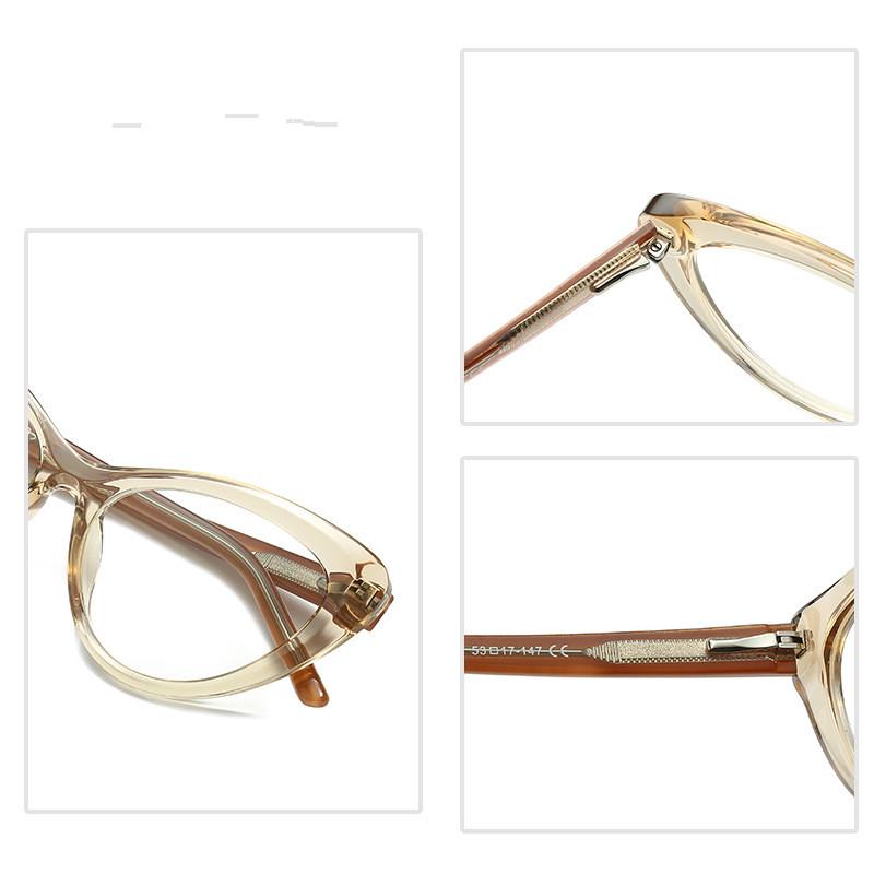 Kính mát mắt mèo Tr90 chống ánh sáng xanh thiết kế thời trang dành cho nữ