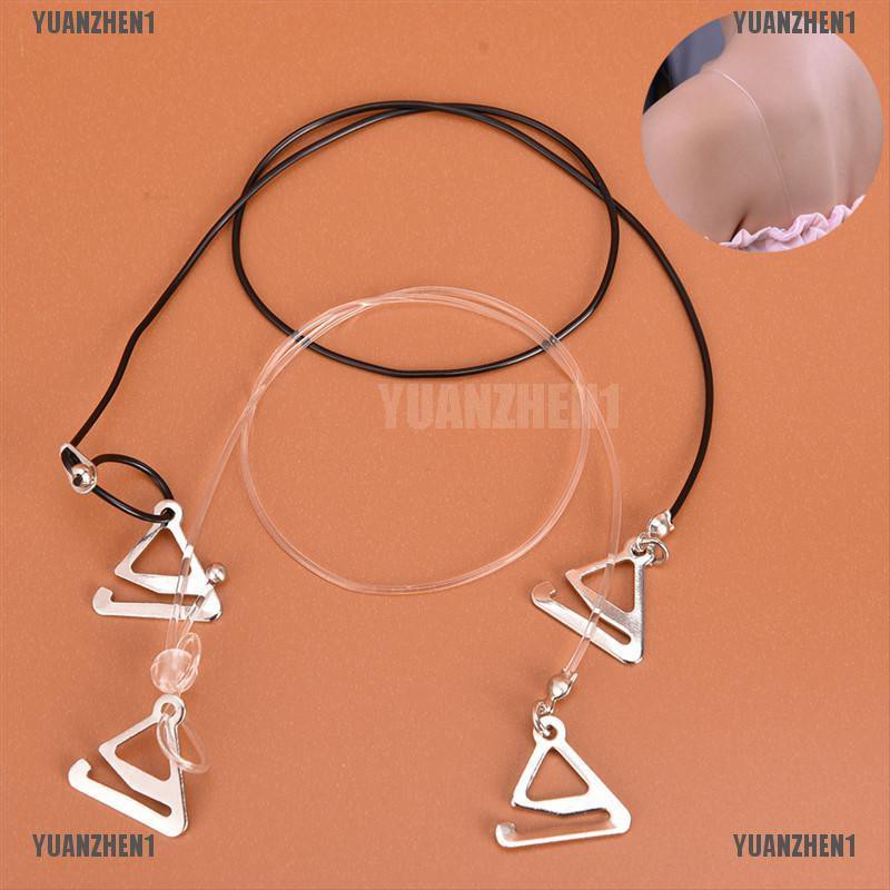 Dây áo ngực màu trong suốt/ đen điều chỉnh được kích thước cho nữ