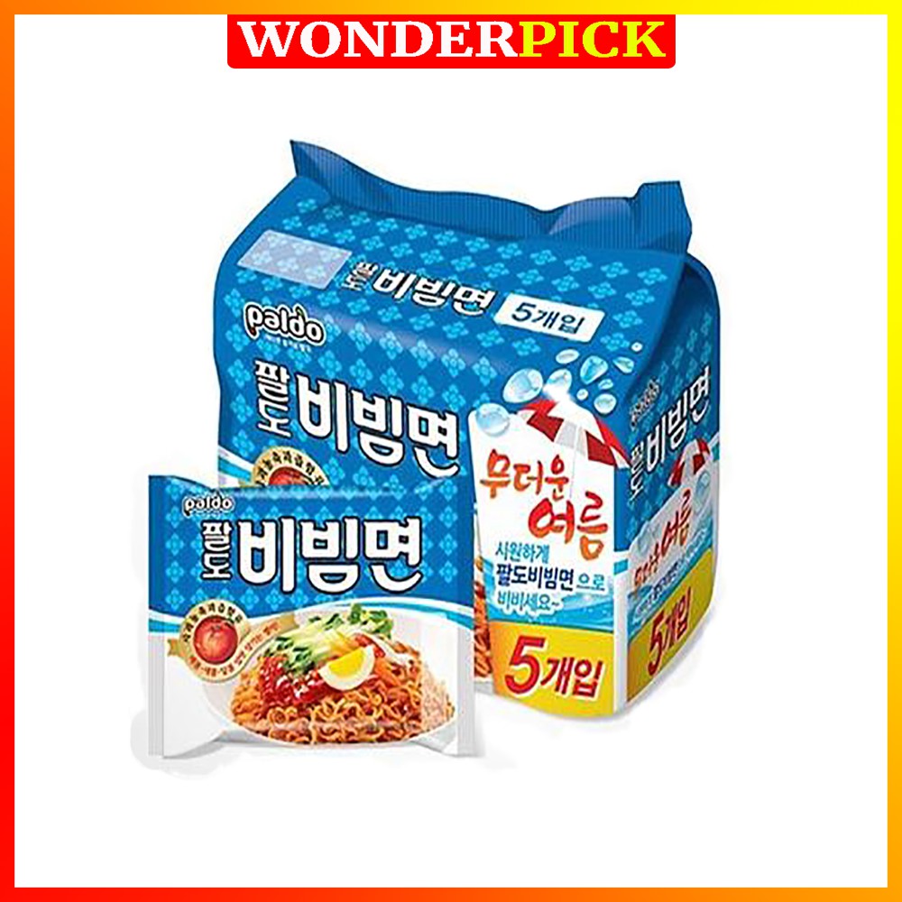 Mì Trộn Khô Ăn Liền Paldo Hàn Quốc 130g