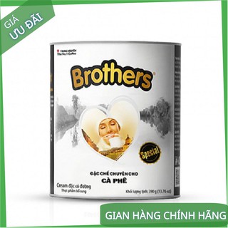 Sữa đặc Brothers Trung Nguyên - Lon 390gr - Trung Nguyên Legend