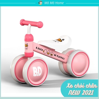 Xe Chòi Chân Cho Bé 1 tuổi trở lên, khung thép Chắc Chắn, thiết kế hiện đại, nhỏ gọn. 3 màu mới 2021