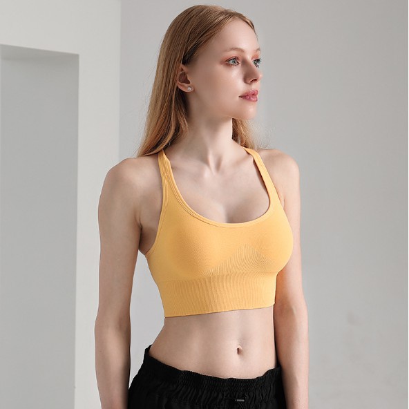 Áo Tập Gym Bra Hai Dây Madela Ôm Body Có Đệm Ngực Cao Cấp Mã A1001/1002/1003