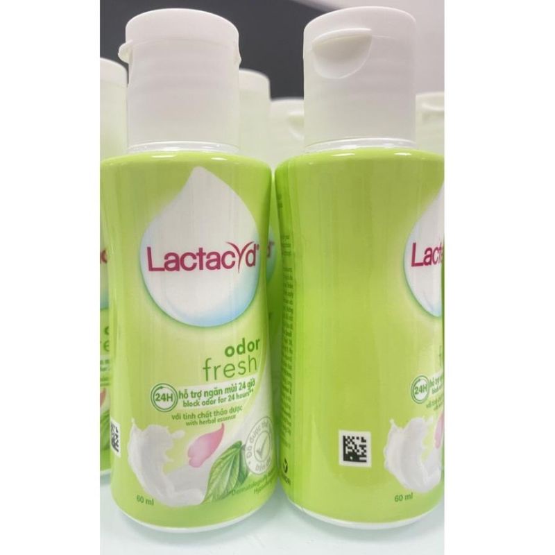 Dung Dịch Vệ Sinh Phụ Nữ Lactacyd 60ml Lá Trầu Không