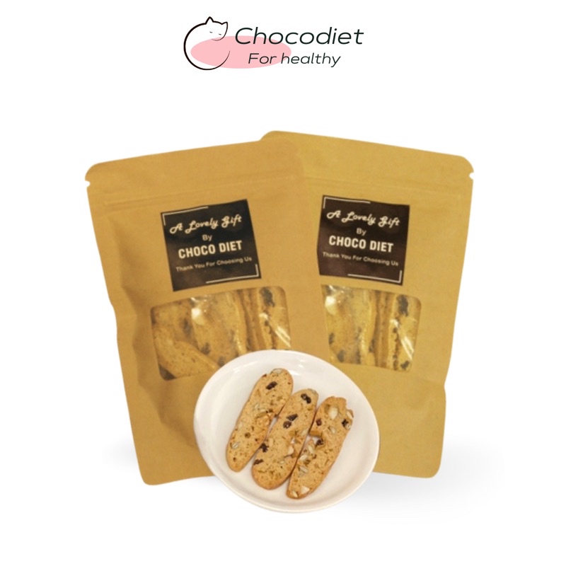 bánh hạt Biscotti ăn kiêng giảm cân tốt cho sức khoẻ