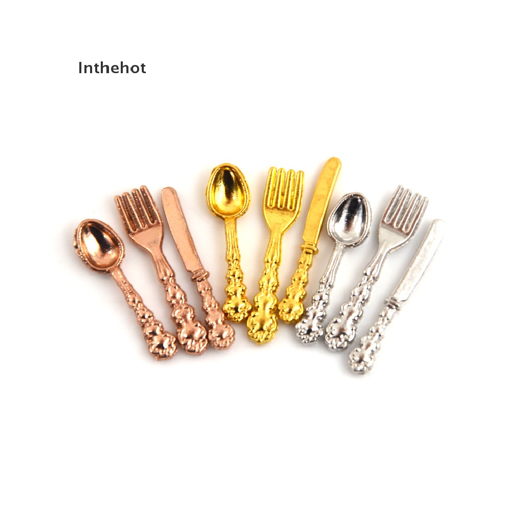 Bộ 12 Dụng Cụ Súp Tỉ Lệ 1: 12 Dành Cho Búp Bê