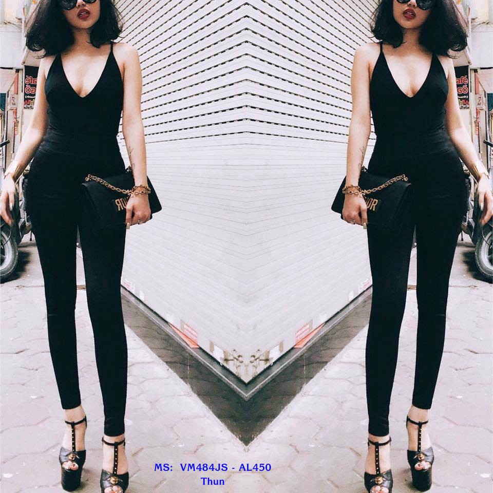 Jumpsuit Body Hở Ngực