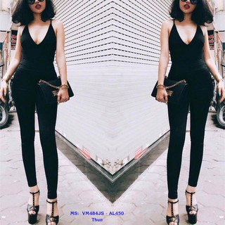 Jumpsuit Body Hở Ngực
