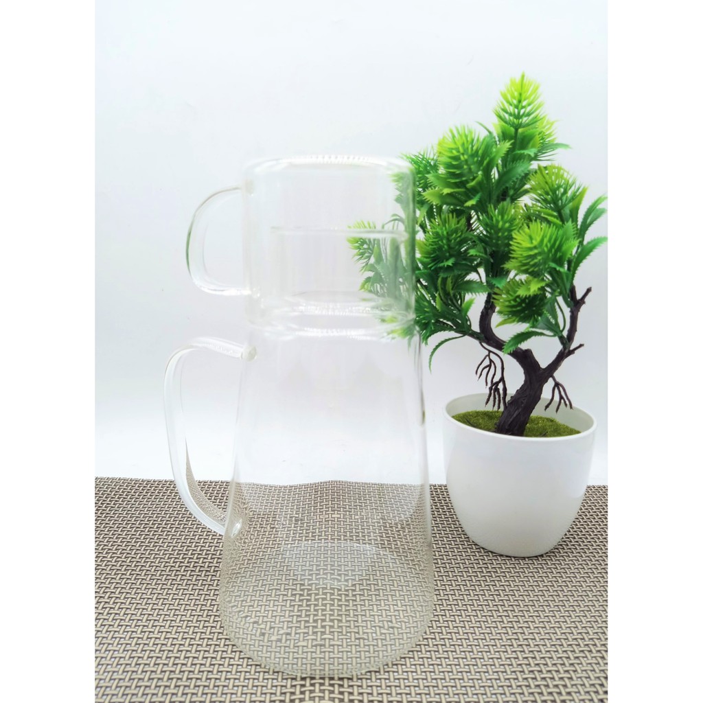 Bộ Bình ly Thủy tinh Borosilicate