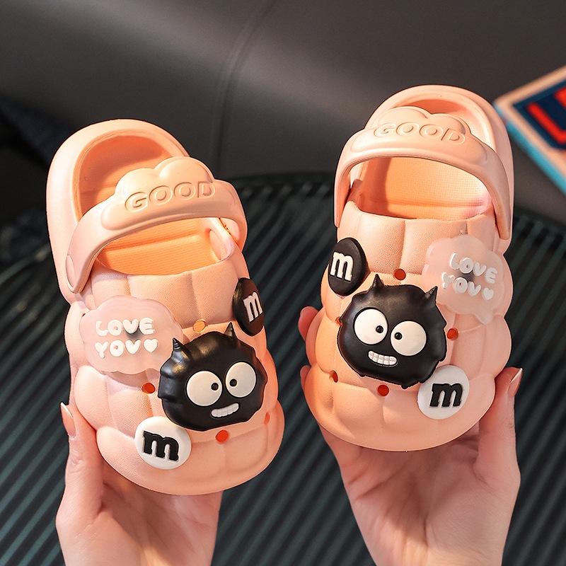 Dép Sandal Bằng Eva Chống Trượt Họa Tiết Hoạt Hình Thời Trang Mùa Hè Cho Bé Trai Và Gái
