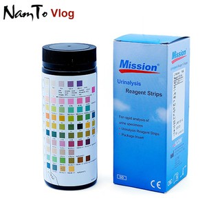 Que thử nước tiểu acon mission 10 thông số h/100t