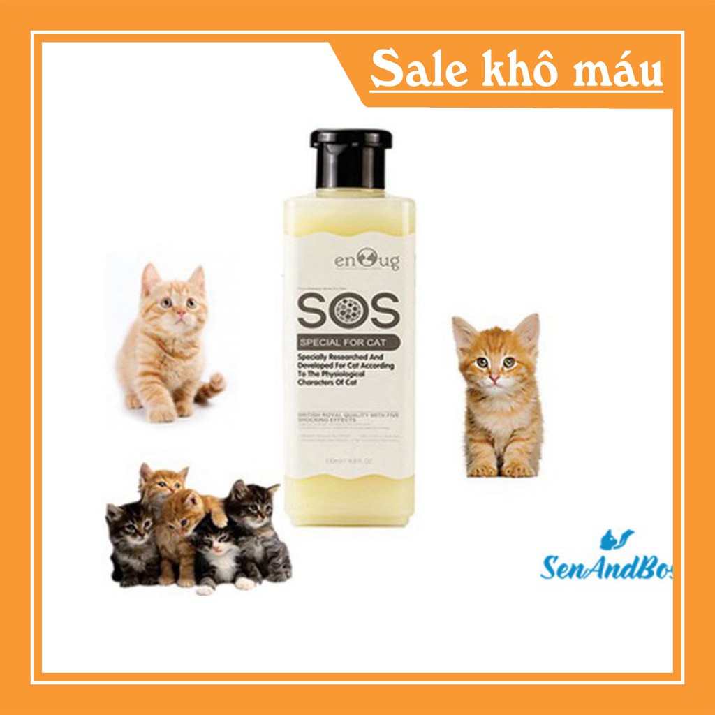 [FLASH SALE] SỮA TẮM CHÓ MÈO SỮA TẮM SOS ( 530Ml) sỉ SLL