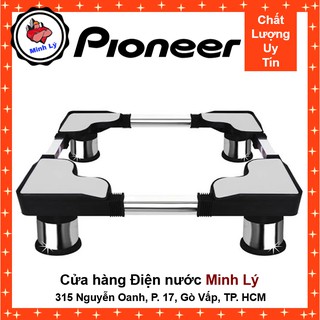 Chân Kệ Máy Giặt – Tủ Lạnh Inox Cao Cấp (Min 550 – Max 770mm)