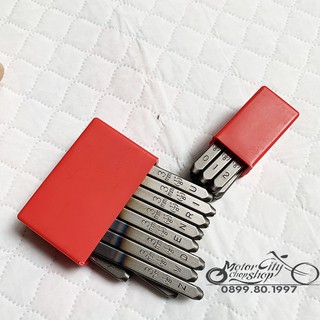 COMBO BỘ ĐỤC ĐÓNG CHỮ VÀ SỐ 3mm