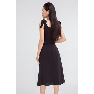 Đầm 2 dây thắt nơ - 20Again - DDA0070