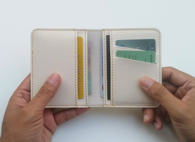 Bóp Nữ - Quà Tặng Dành Cho Chị Em - Ví Card Holder Thời Trang - Da PU Cao Cấp