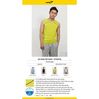 Áo Tank top nam -  Aristino