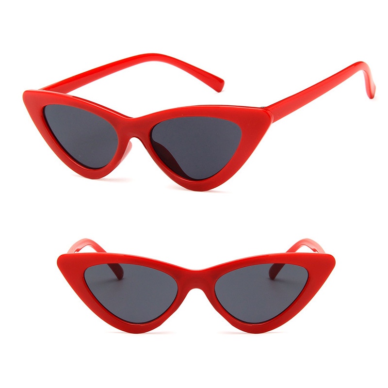Kính mát mắt mèo tam giác phong cách thời trang cho bé từ 0-12 tuổi