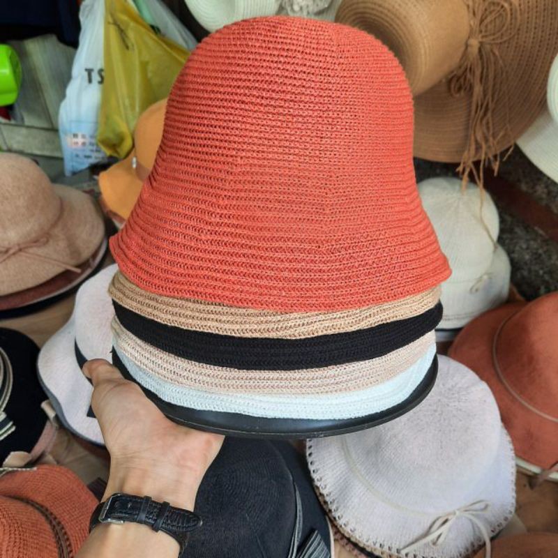 [Ảnh thật] Nón bucket thời trang cao cấp mềm dễ gấp gọn