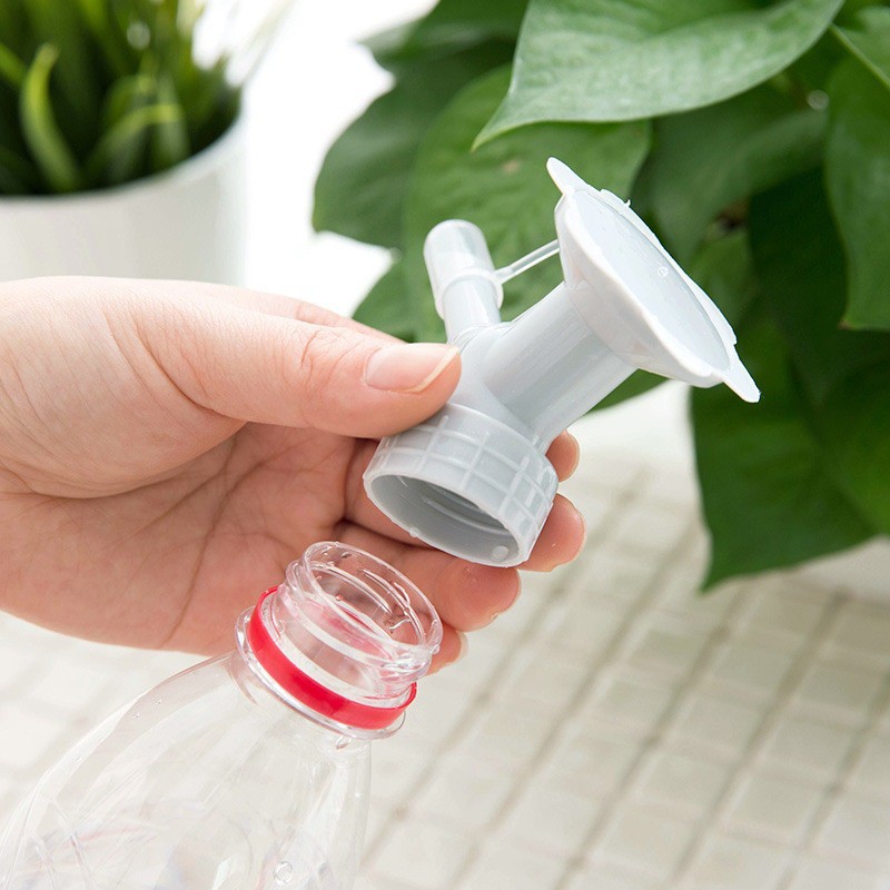 Đầu vòi tưới nước 2 chức năng, vòi hoa sen đa chức năng, có thể nắp vào chai nước tiện dụng (SP Không Bao Gồm Chai Nhựa)