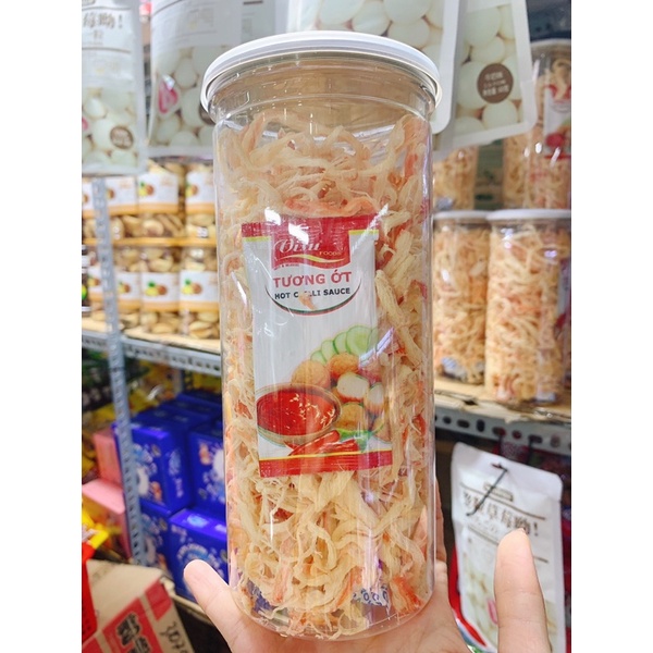 Mực sữa xé sợi hộp 250gr