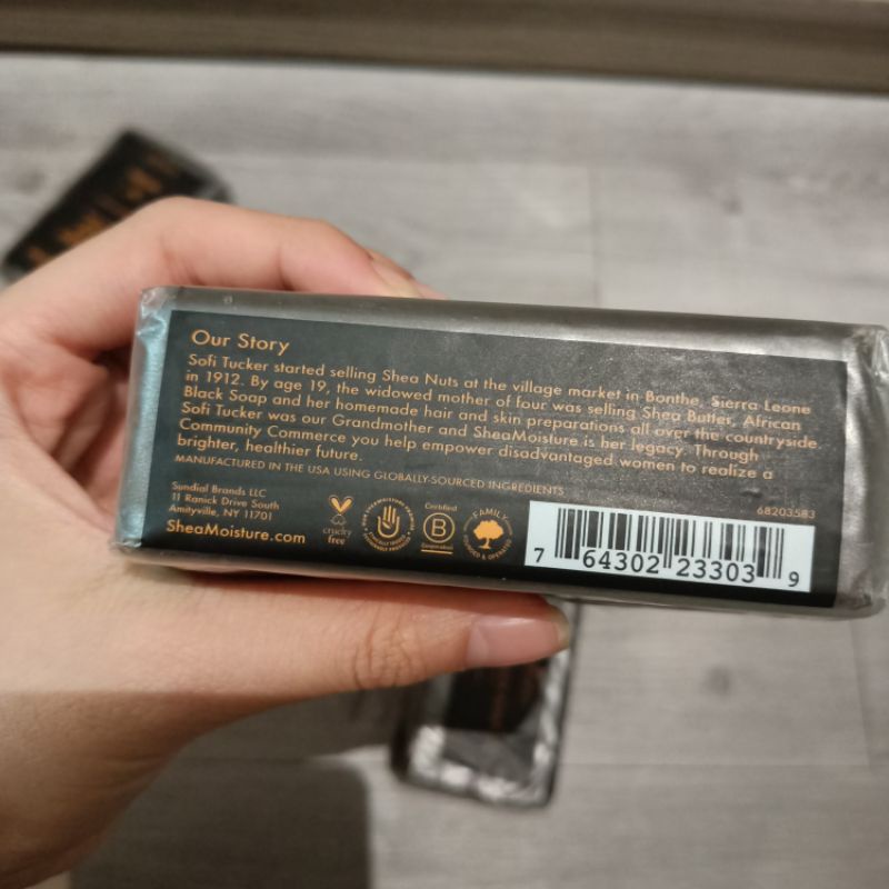 Xà phòng Sheamoisture giảm mụn lưng 230g