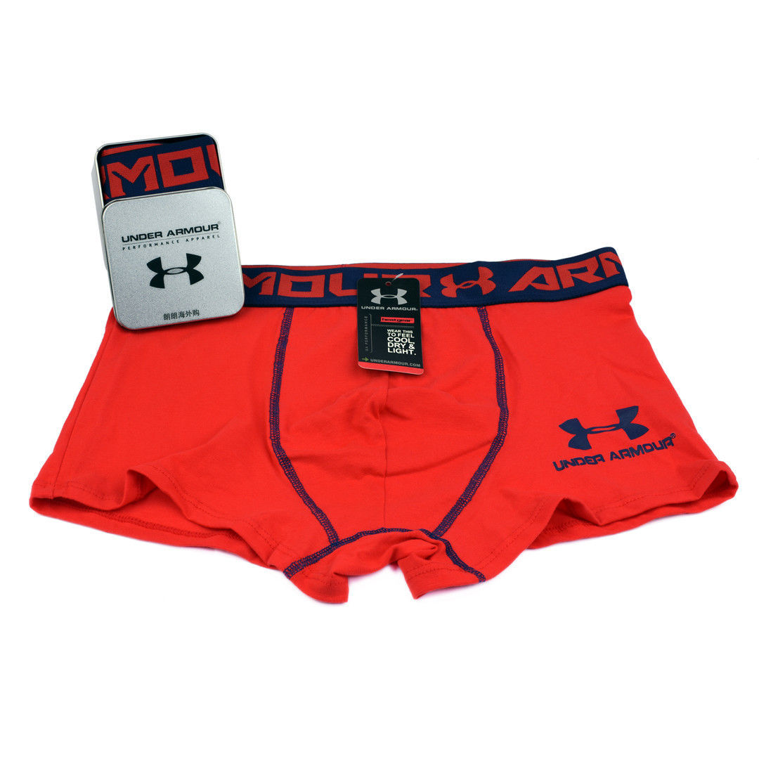 UNDER ARMOUR Quần Lót Boxer Cotton Thoáng Khí Cho Nam