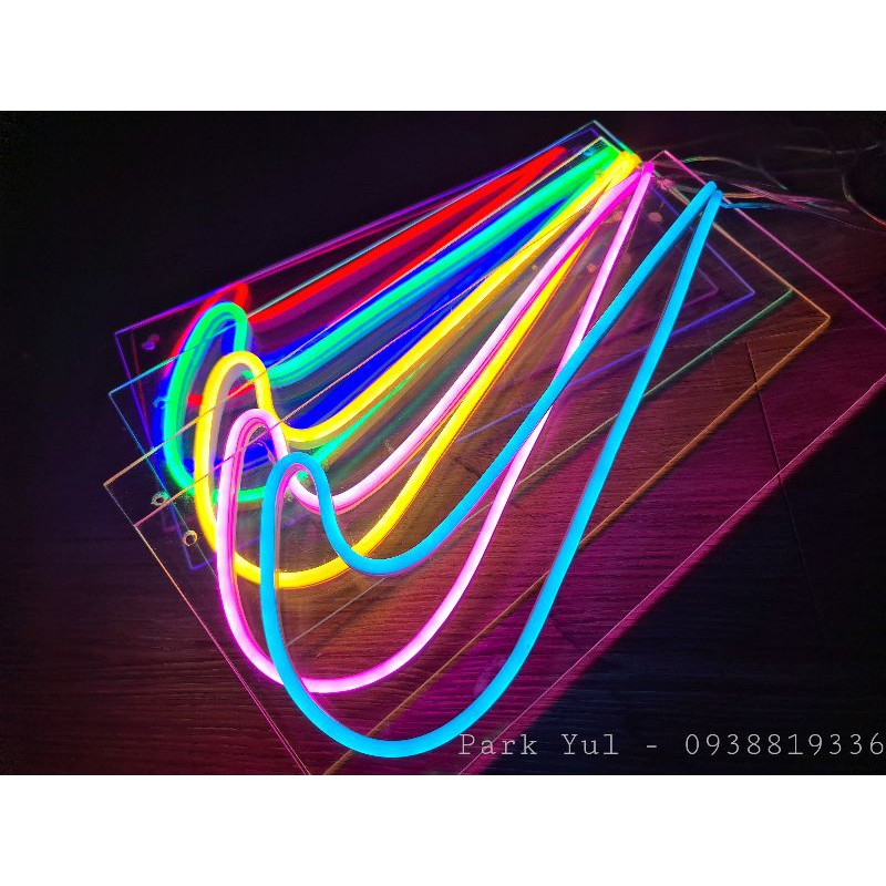 Đèn Led Neon Sign - Đèn Led Neon Logo Nike - Đèn Gắn Tường