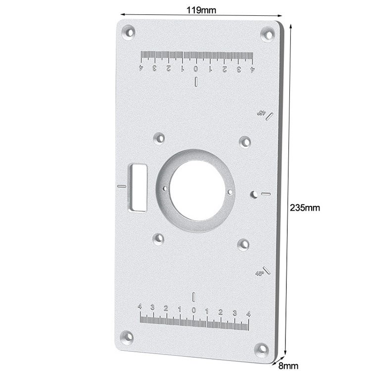 Tấm Gá Chế Máy Phay Gỗ - Mặt Gá Máy Phay Bàn Làm Mộc DIY