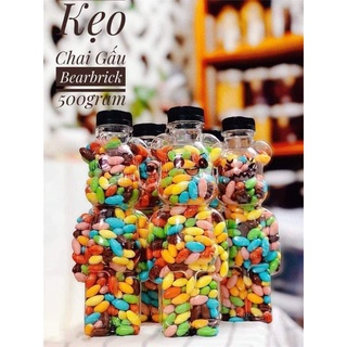 Kẹo Chai Gấu Bearbrick - Socola Nhộng 500gr