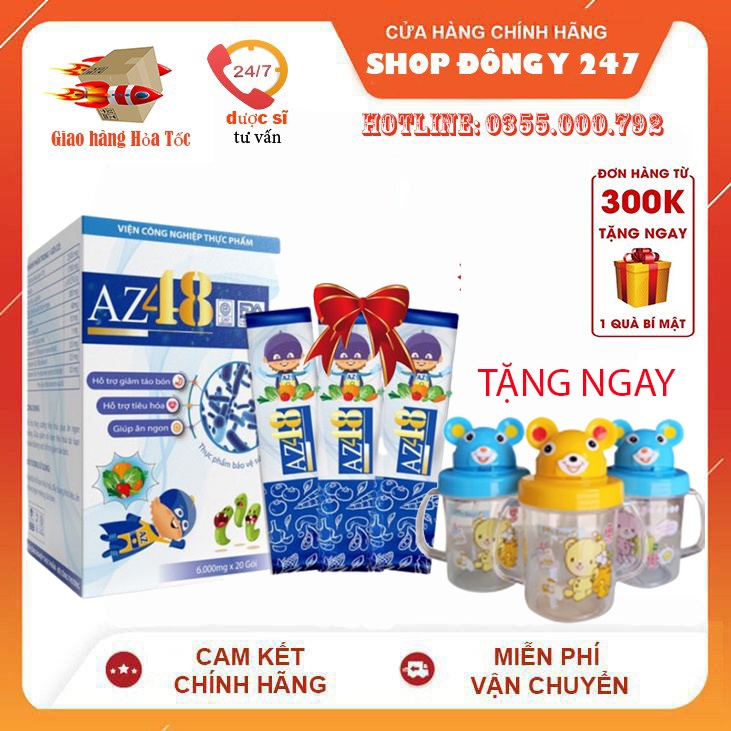 ❤️ Men tiêu hoá giúp bé hết táo bón- Men az48 tri táo bón
