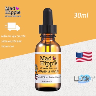Tinh chất cải thiện da, chống lão hóa, giảm thâm nám Mad Hippie Vitamin A Serum 30ml