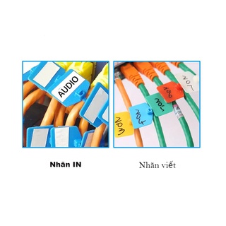 Vòng đánh số dây mạng cao su cat5,cat6 E2 ( bộ 5000 số)