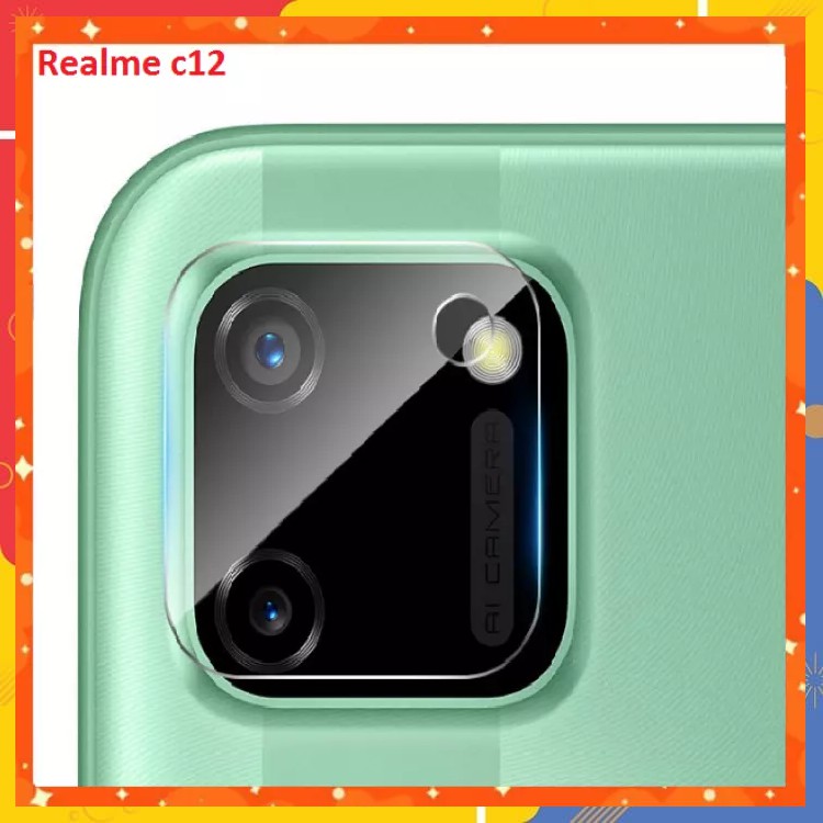 Cường Lực Camera Realme C12 Siêu Bền Bảo Vệ Camera Cho Dế Iu Của Bạn