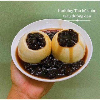 Set Tàu Hũ Trân Châu Đường Đen (15 Chén) Tặng Kèm Công Thức Nấu Và Matcha