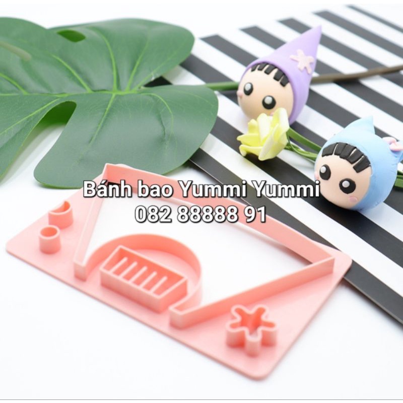Tổng hợp khuôn nhựa làm bánh bao / fondant tạo hình