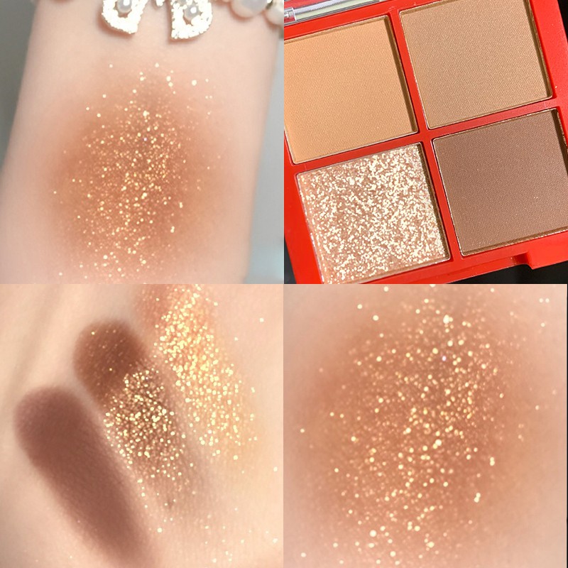 Bảng Phấn Mắt Nhũ Gella's 4 Ô Carro | BigBuy360 - bigbuy360.vn