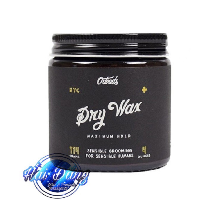 [CHÍNH HÃNG] Sáp vuốt tóc O’douds Dry Wax – Maximum Hold - 114g - Nhập khẩu Mỹ
