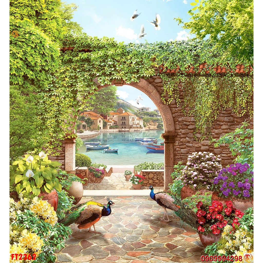 TRANH DÁN TƯỜNG 3D KARAOKE, COFFEE NHIỀU MẪU