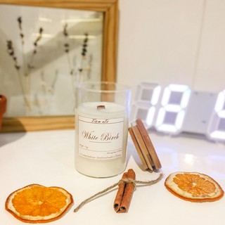 Nến thơm thiên nhiên cao cấp - White Birch